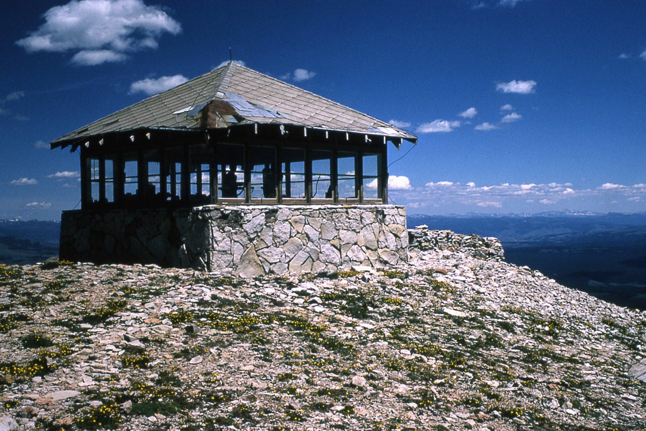 Mt Holmes fire lookout;
RG Johnsson;
1965