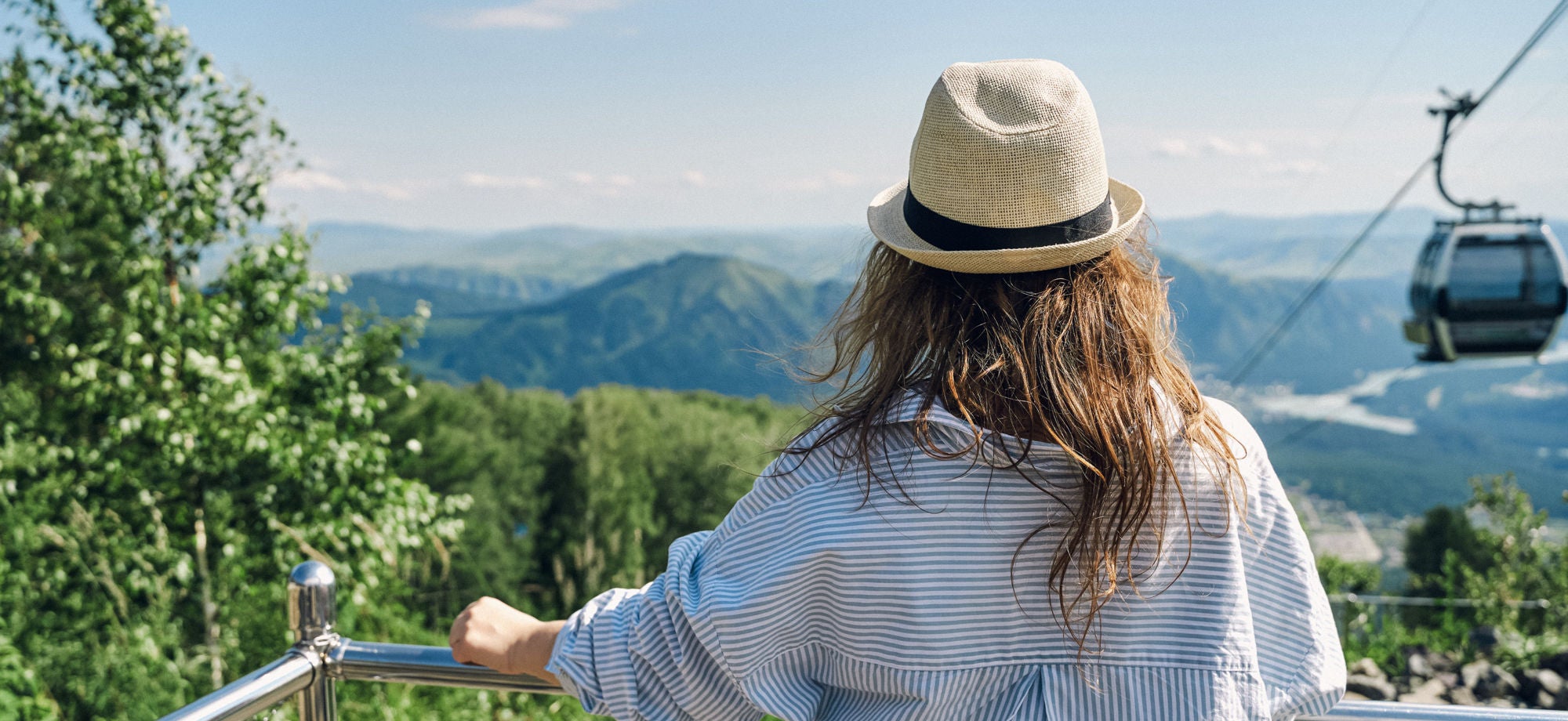 Vacation on the forth of July in the mountains