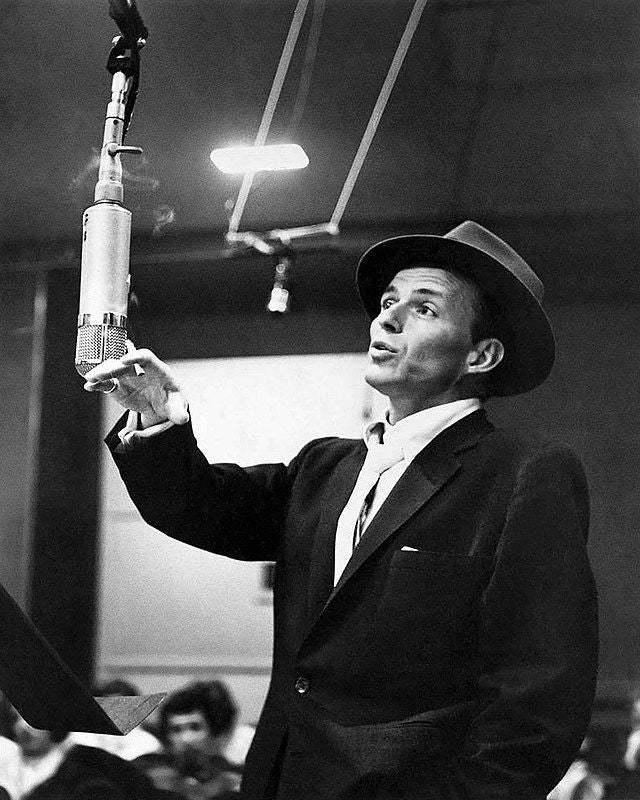 FRANK SINATRA WAS A LEGEND—CONSIDERED BY MANY TO BE THE GREATEST AMERICAN SINGER OF 20TH-CENTURY POPULAR MUSIC.