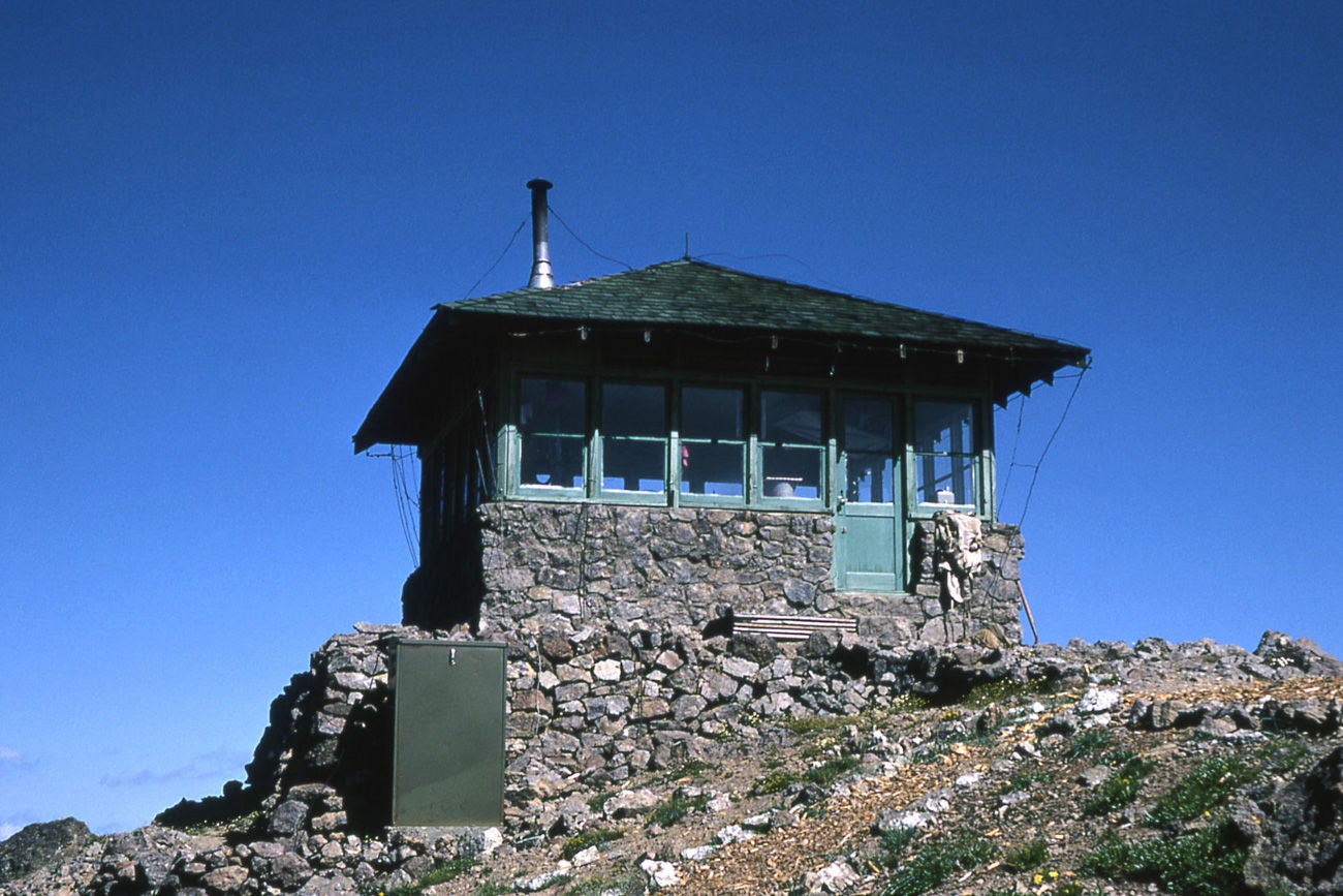 Mt Sheridan fire lookout;
RG Johnsson;
1965