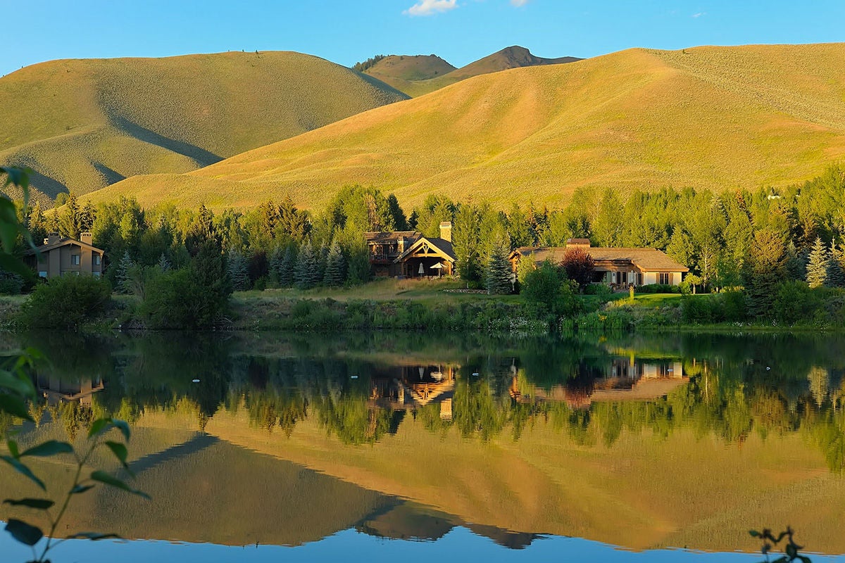 A HISTORIC PROPERTY, HARRISON COTTAGE ENJOYS MAJESTIC VIEWS NEAR SUN VALLEY VILLAGE.