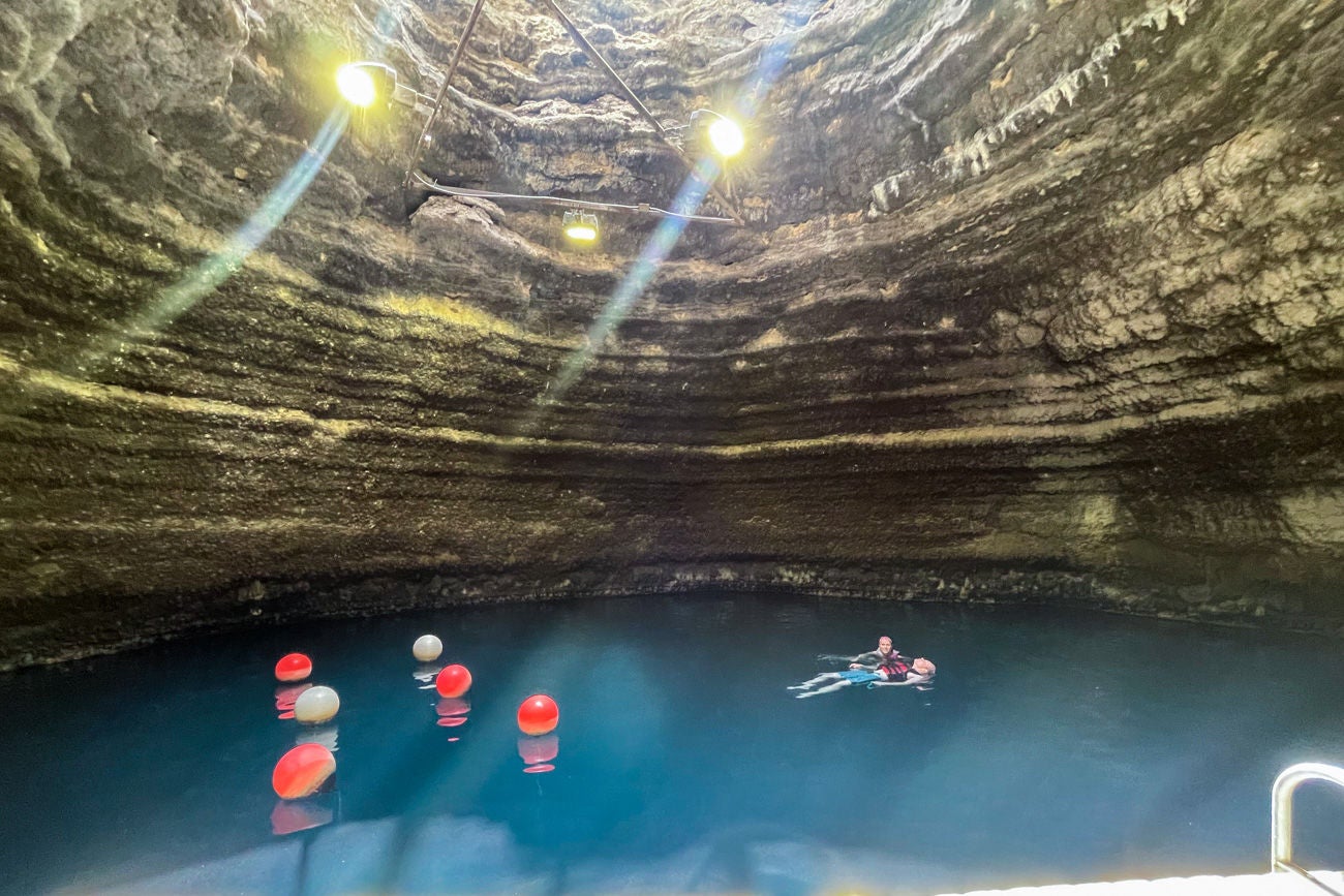 CRATER HOT SPRINGS IS A 30-MINUTE DRIVE FROM PARK CITY.