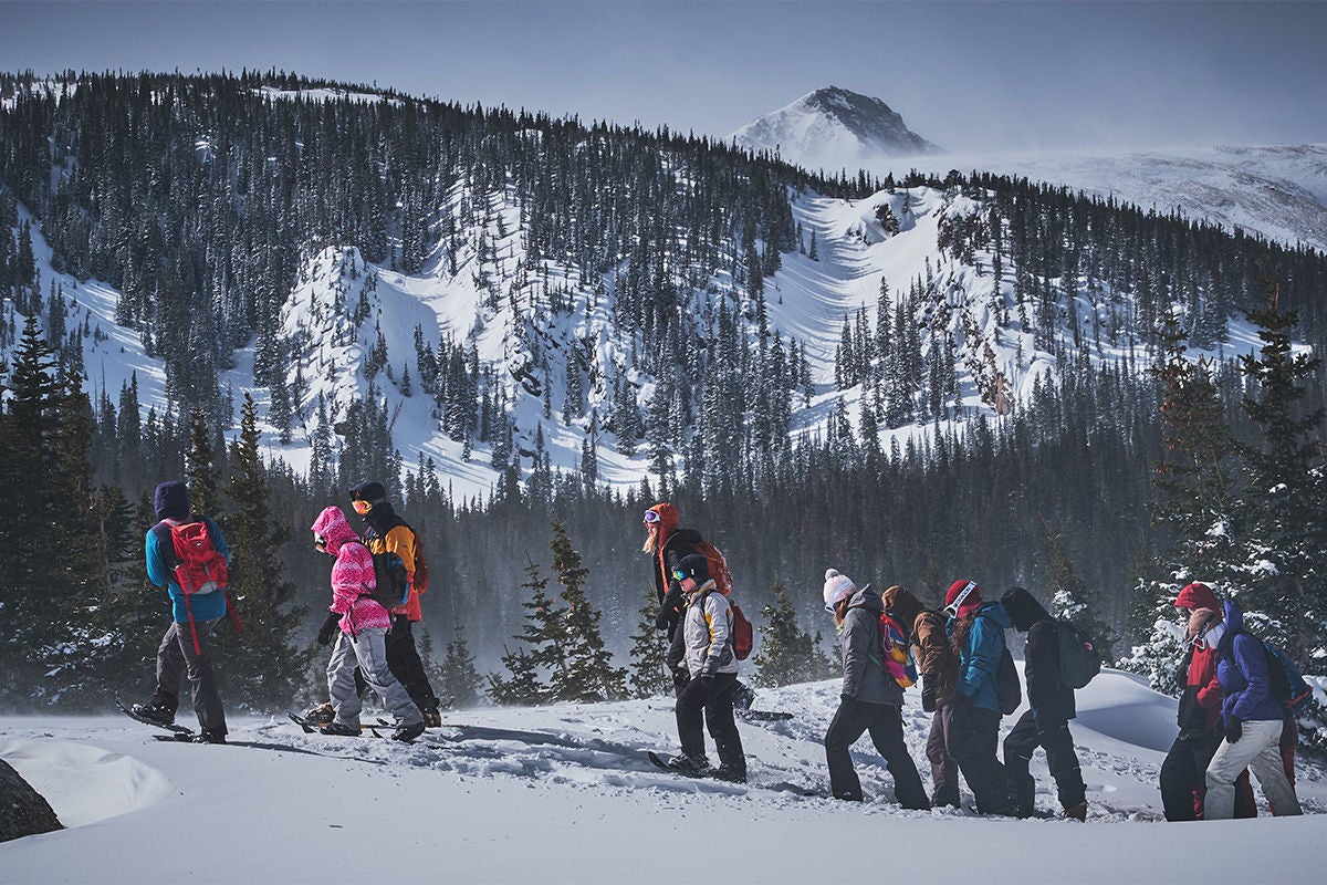 Take an adventure with a snowshoe tour in Frisco or Keystone.