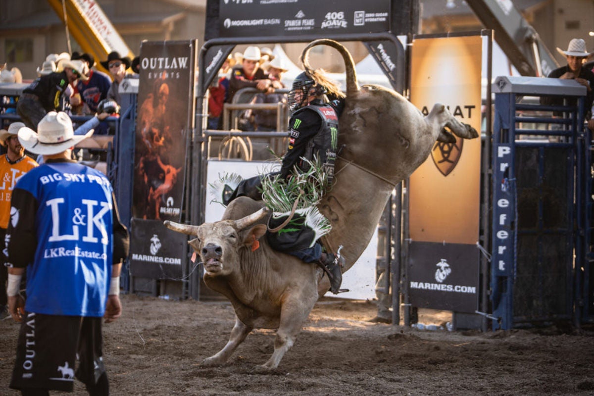 “BIG SKY’S BIGGEST WEEK”—AN ANNUAL EVENT WITH THREE NIGHTS OF BULL RIDING. “BIG SKY’S BIGGEST WEEK”—AN ANNUAL EVENT WITH THREE NIGHTS OF BULL RIDING.