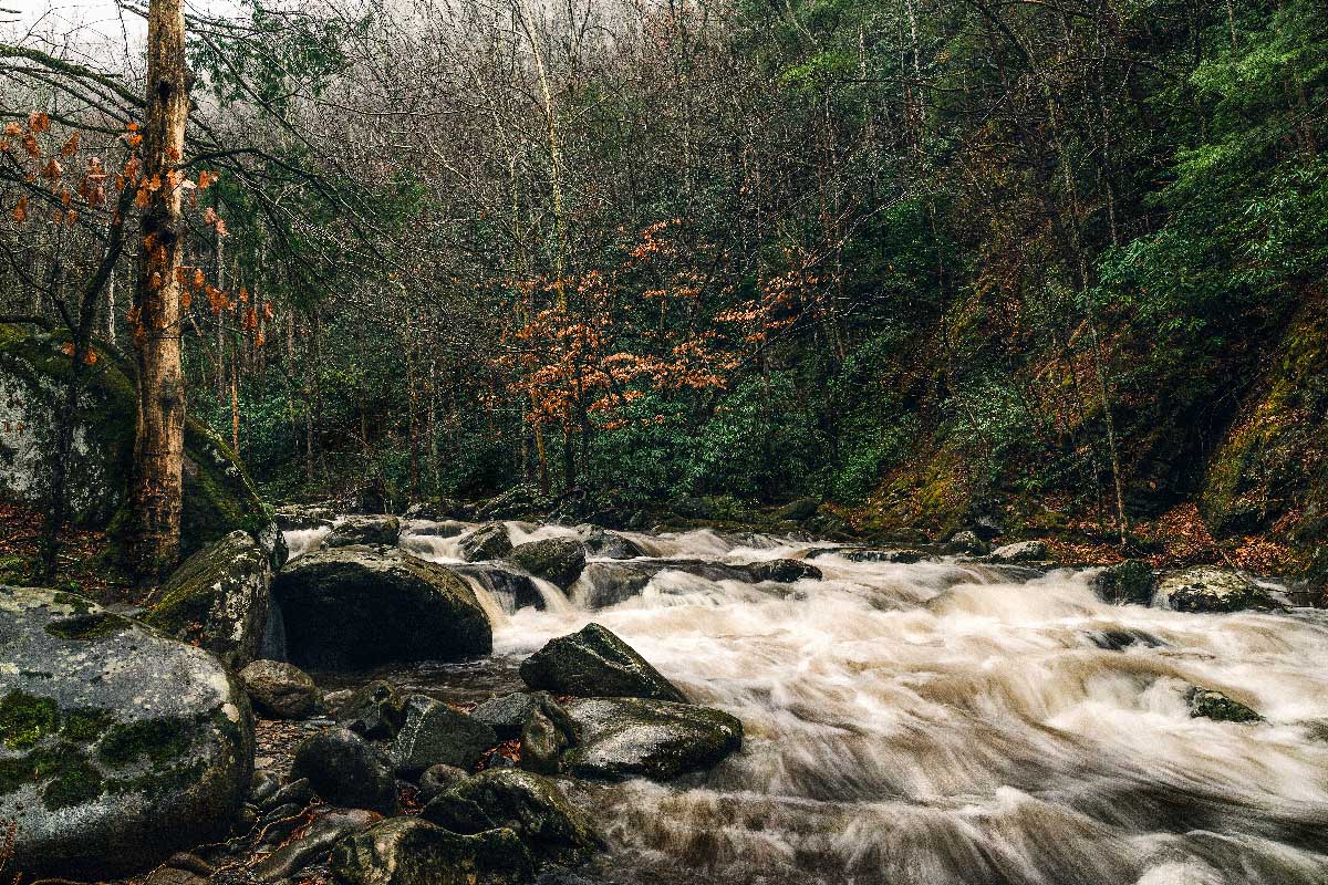 PIGEON FORGE RIVER IS A HIDDEN GEM WITH STUNNING NATURAL BEAUTY THAT WILL TAKE YOUR BREATH AWAY! [PHOTO CREDIT: GEOFFREY LAMAZE]