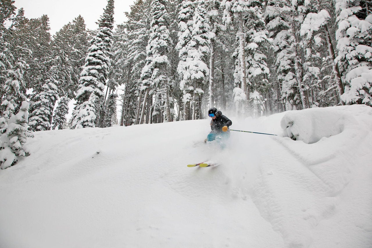 Skiing in Deer Valley, Utah