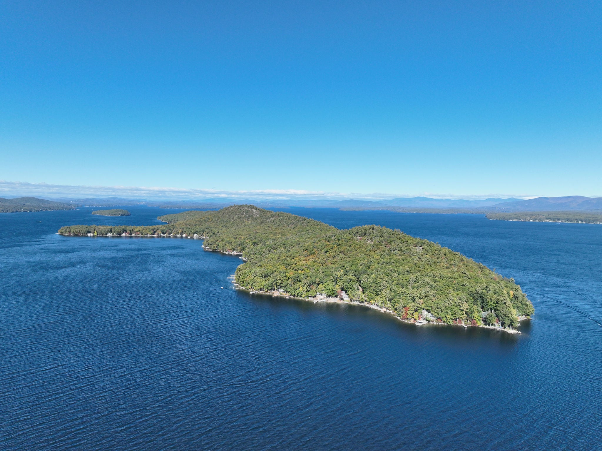 Rattlesnake Island on Lake Winnipesaukee