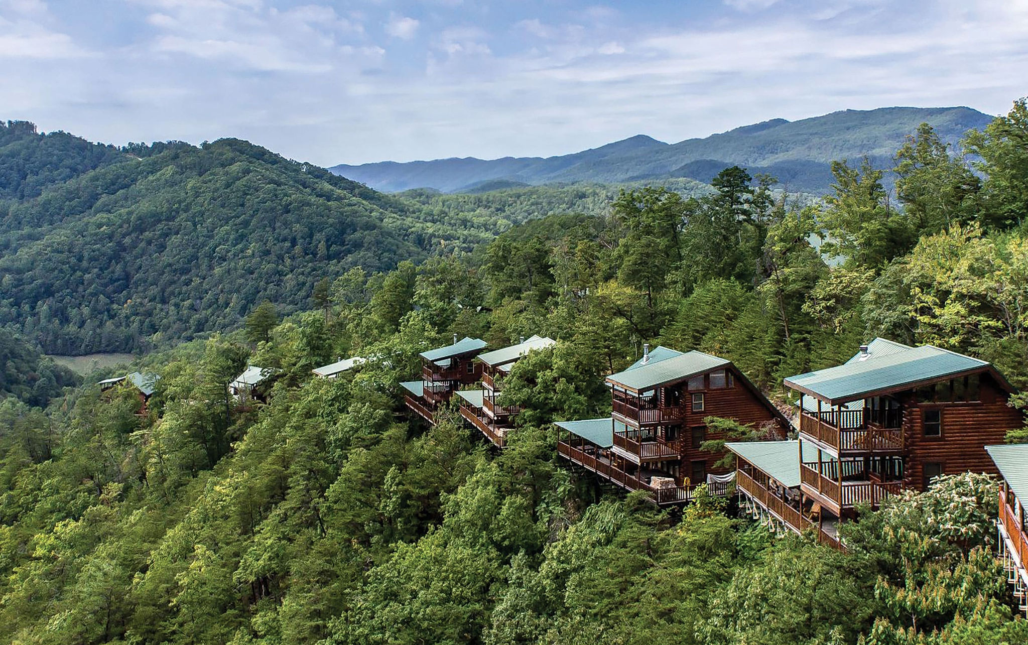 Cabins in the Great Smoky Mountains