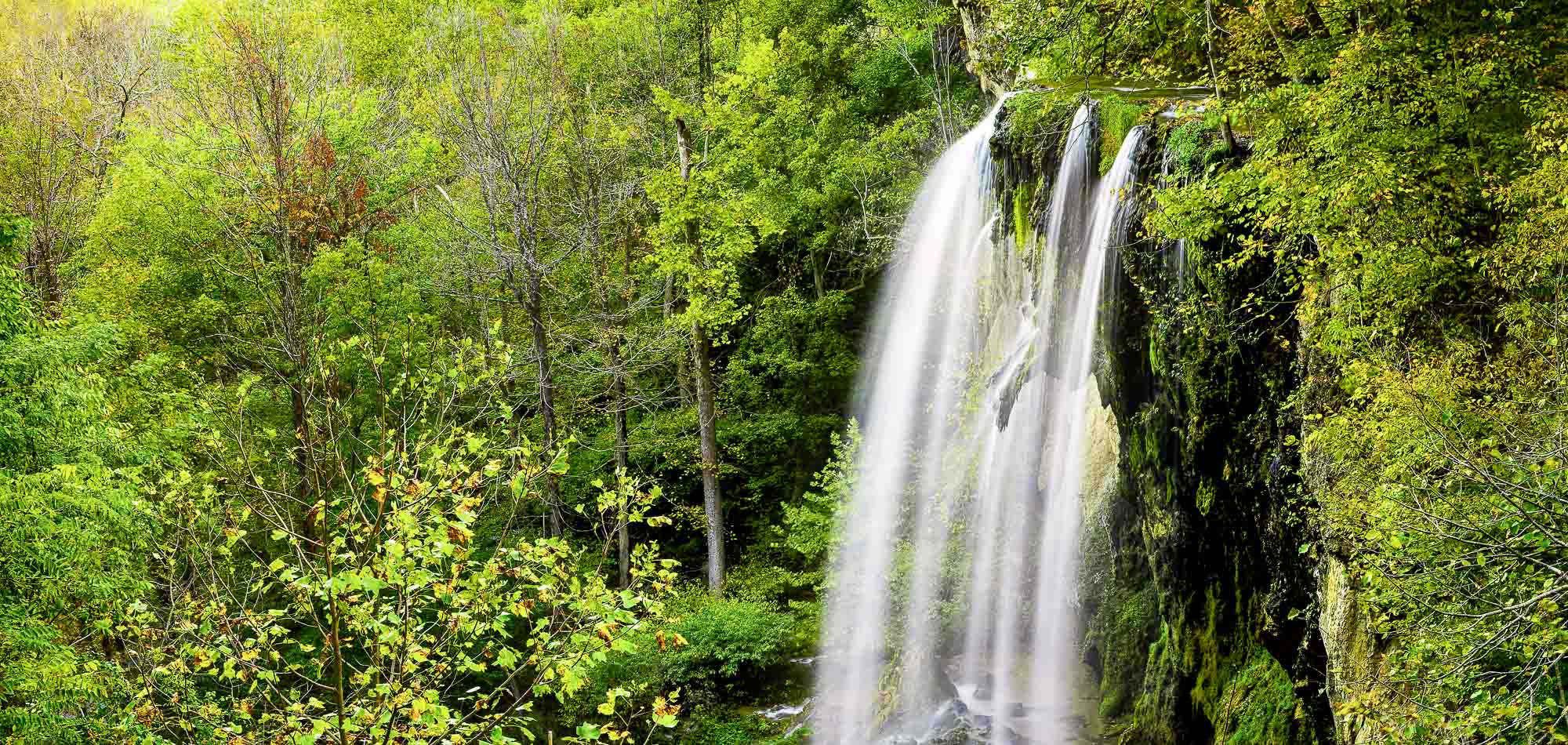 Waterfall near Hot Springs, Virginia