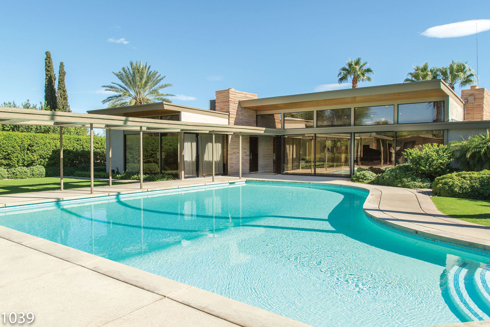 Frank Sinatra's Twin Palms Estate (1039) in Palm Springs, California