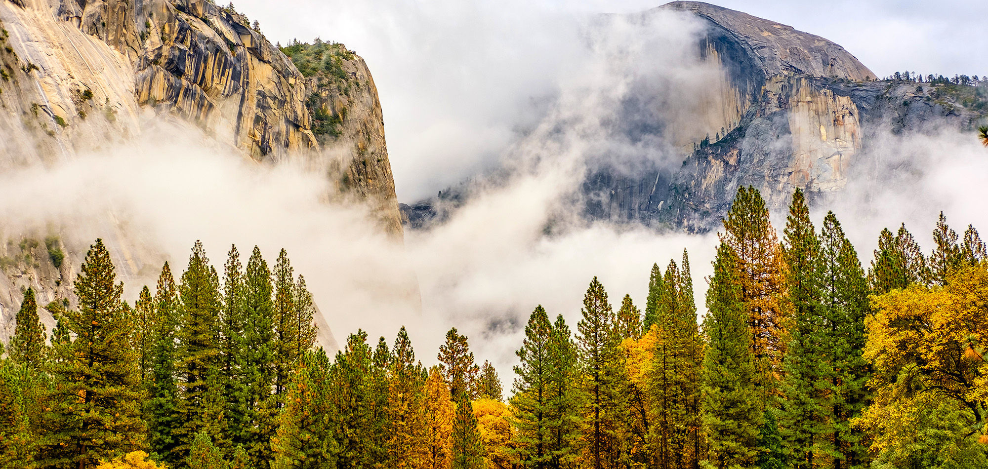 Fall in Yosemite National Park, California